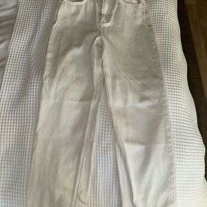 Ksubi Women's White Straight Leg Jeans